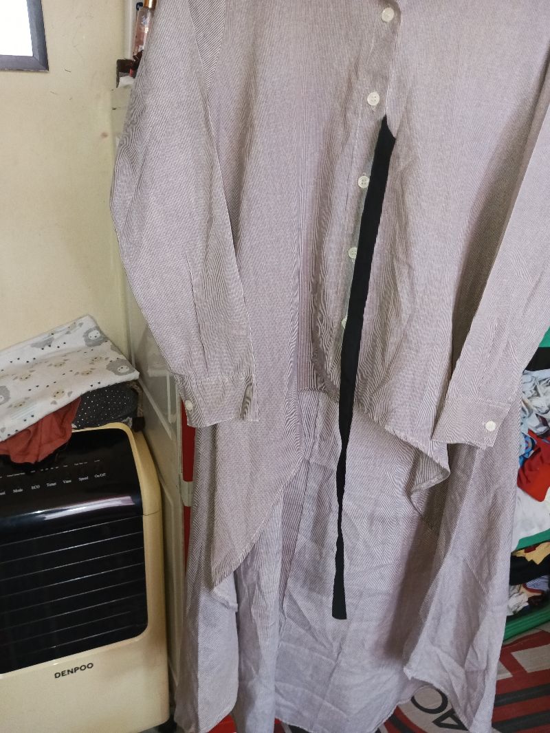 Long Dress Bahan Katun, foto 7