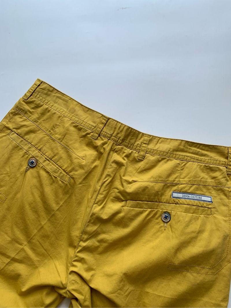Zara Casual Short Pria yellow, foto 4