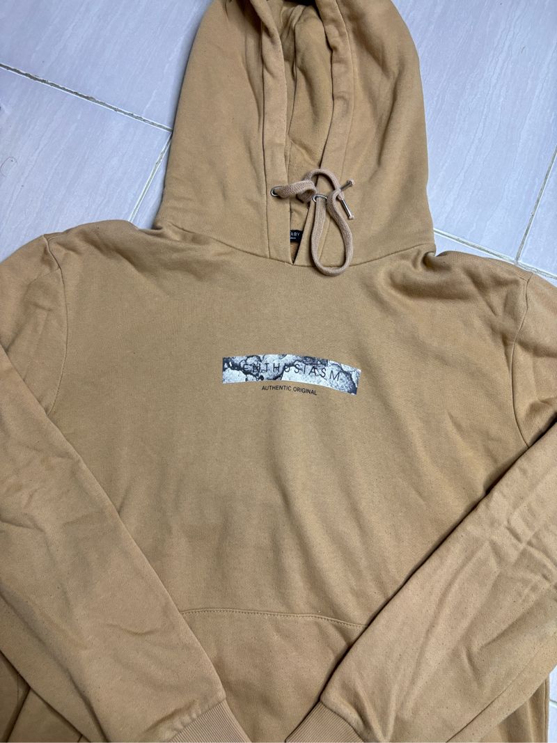 hoodie coklat unisex, foto 2