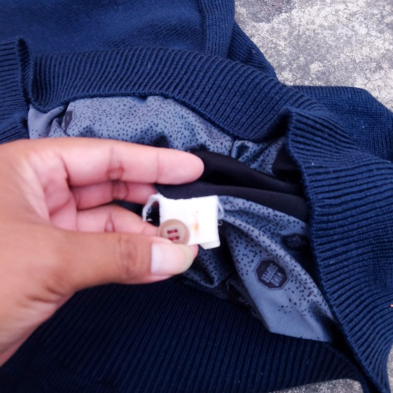 SUPERIOR Halfbutton Sweater Knit Wind Proof, foto 6