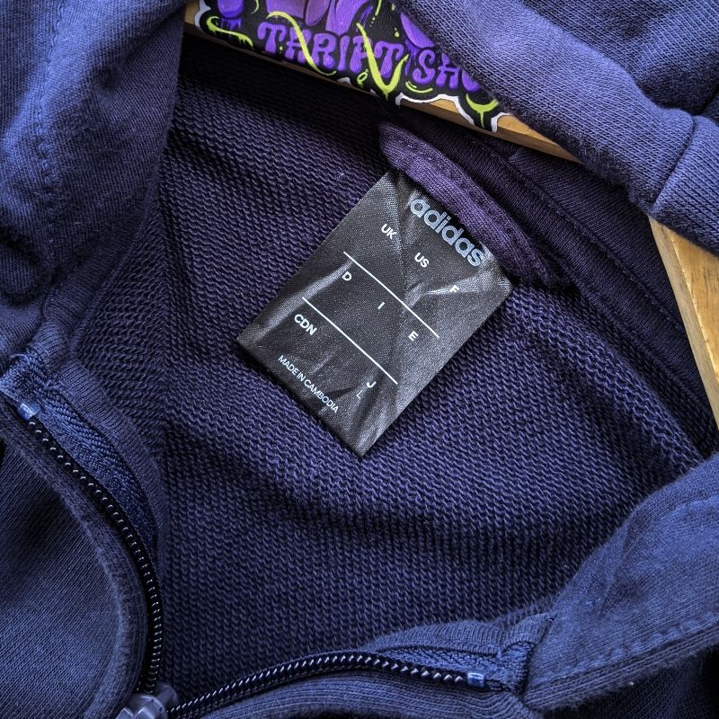 Hoodie zhiper Adidas, foto 3