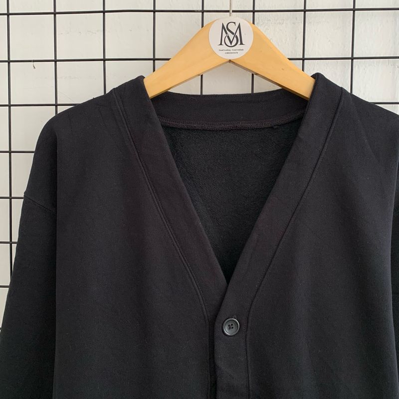 GU Mens Cardigan Trueblack, foto 2