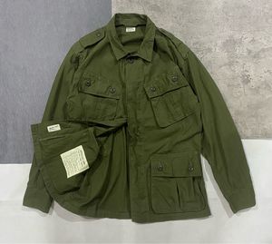 JACKET Coat Man's Combat Tropical Canvas Army