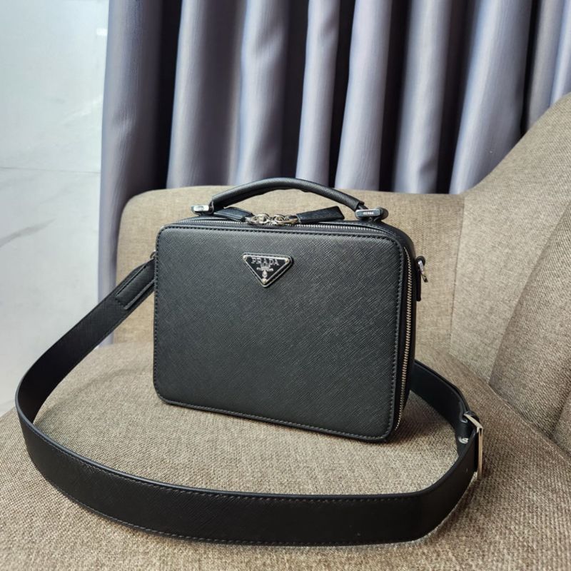 Prada Brique Re-Nylon Saffiano Leather (NEW), foto 4