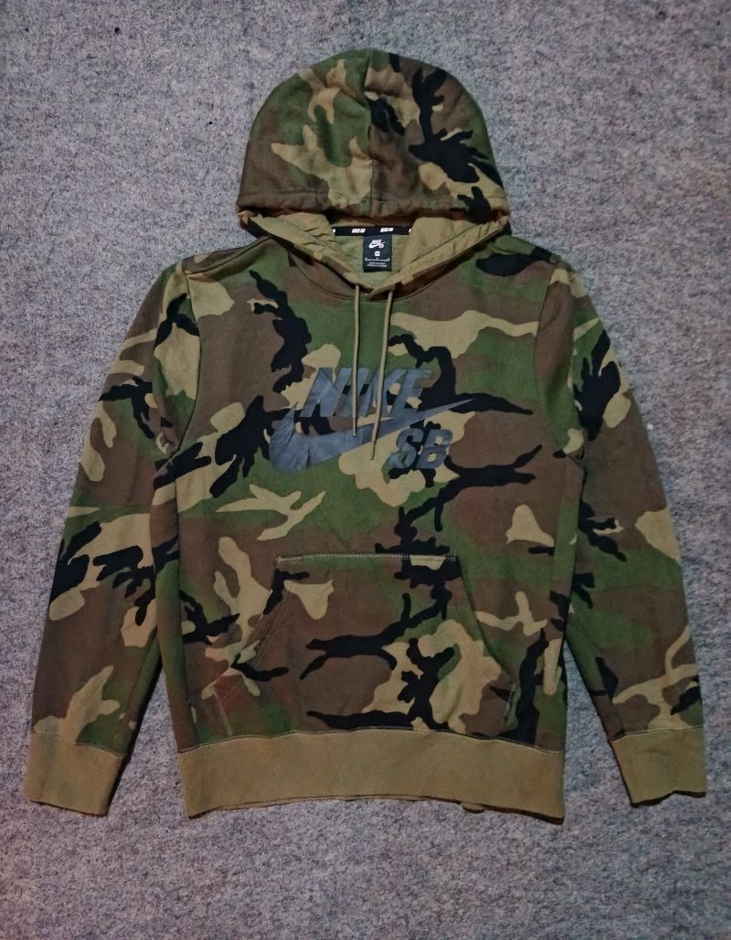 nike sb camouflage hoodie