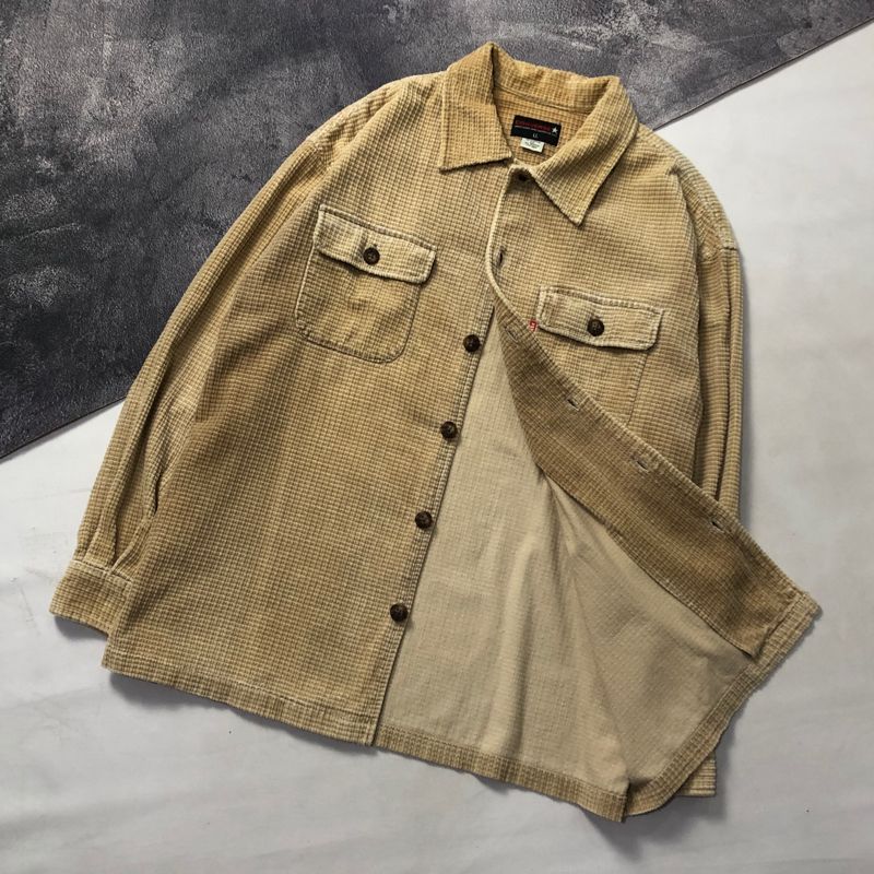 WAFFLE OVERSHIRT CONVERSE DOUBLE POCKET UNISEX, foto 3