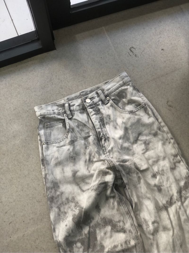 Page boy gray washed loose jeans, foto 3