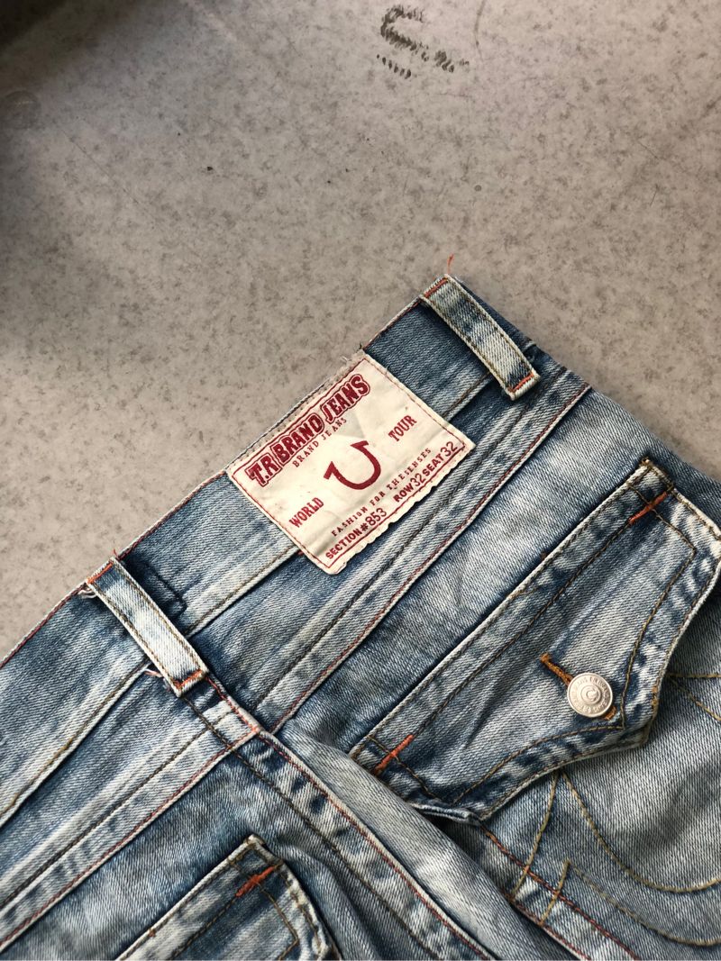 Vintage true religions flare jeans, foto 6
