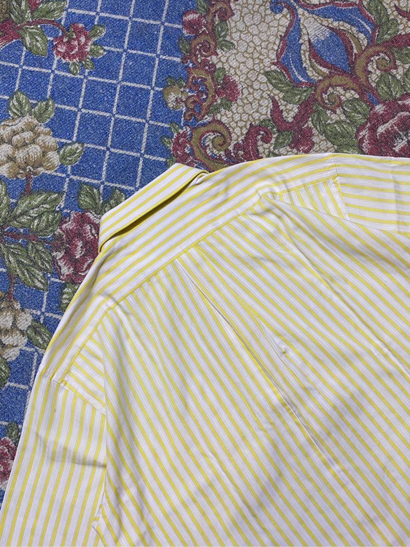 BOXY SHIRT STRIPE KUNING, foto 6