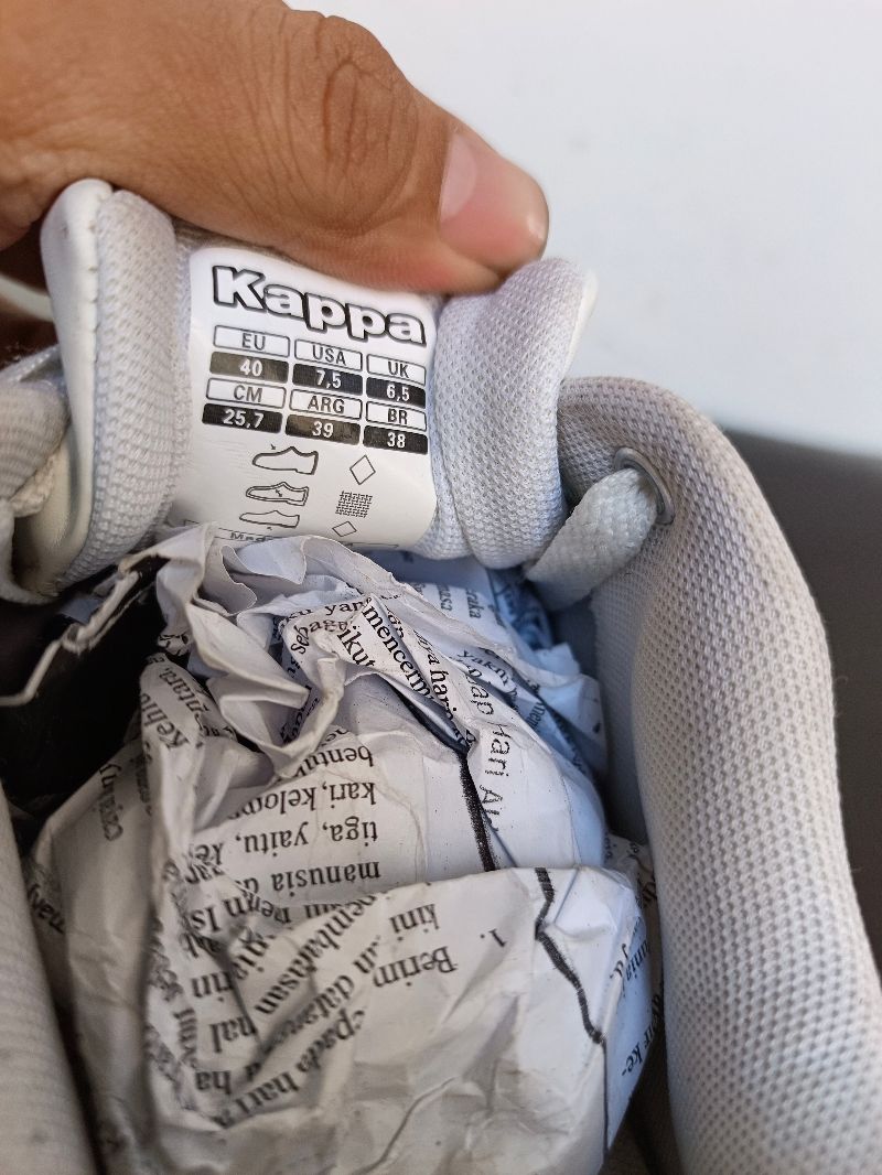 Kappa white leather sneaker, foto 7