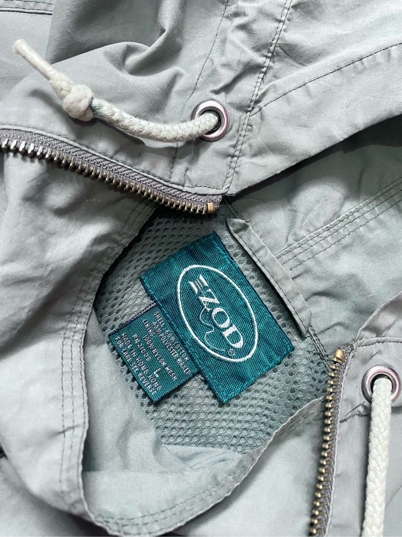 Vtg Izod Cagoule Military Jacket, foto 7