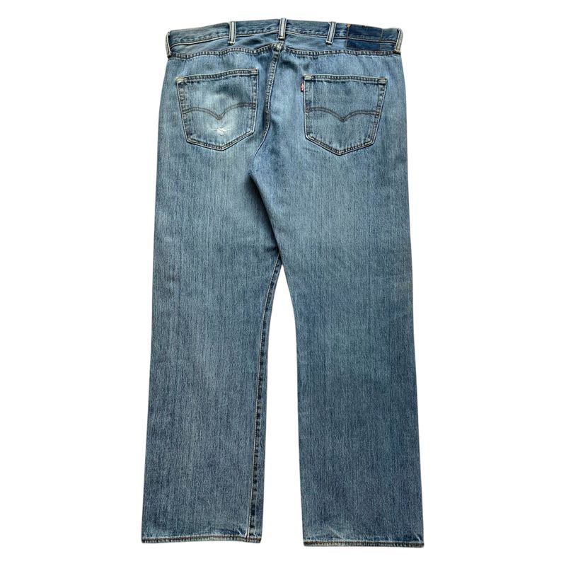 Levis 501 Blue Wash Denim Pants, foto 3