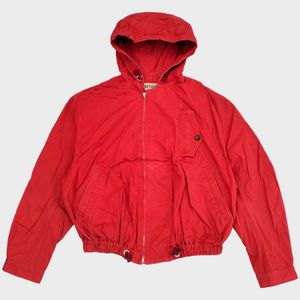 Jaket vtg crop hoodie north marine drive japan