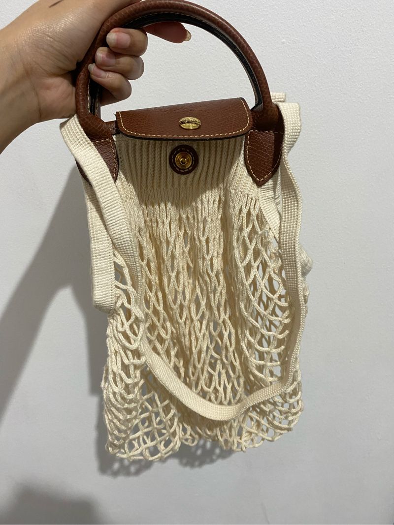LONGCHAMP - Le Pliage Filet Mesh Bag L, foto 4