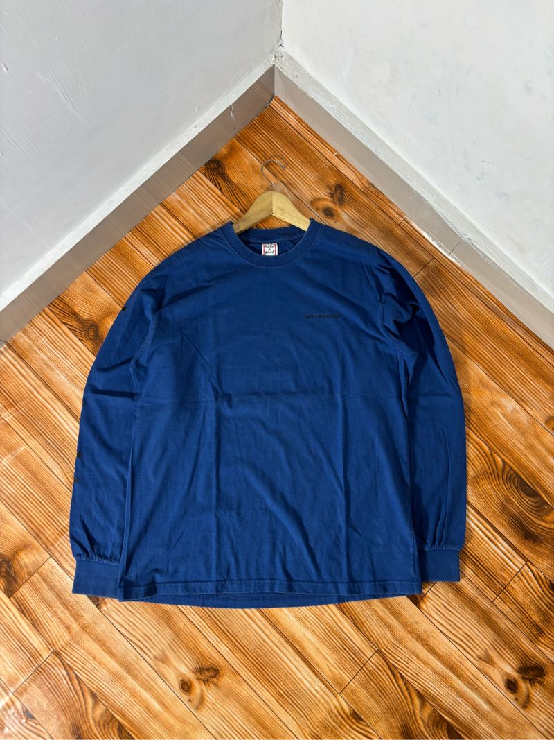 Longsleeve Have A Good Time Spell Out Blue Second, foto 2