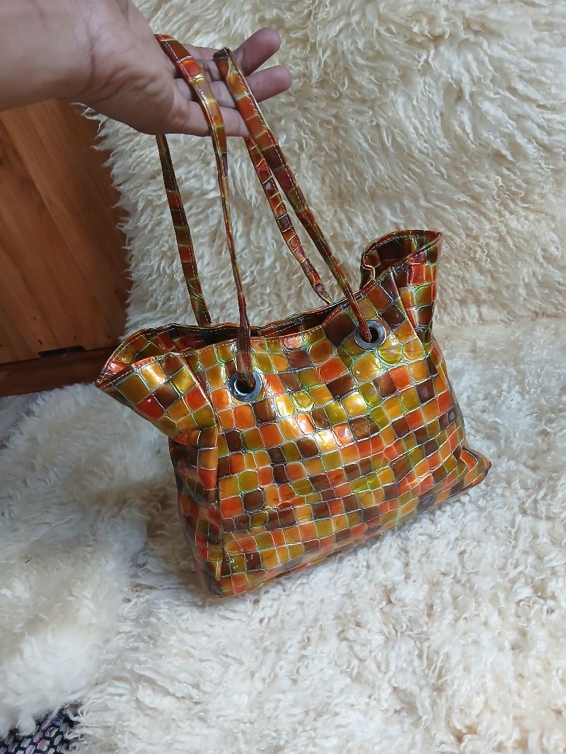 Vtg Freccia Leather bag, foto 2