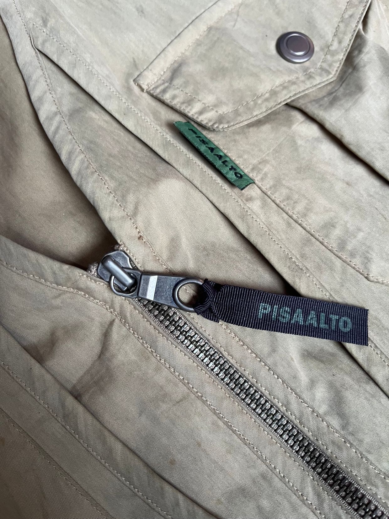 Vintage Blazer Pria tan, foto 4