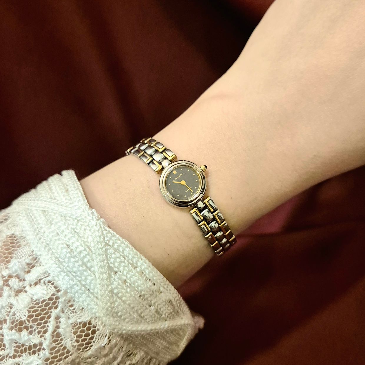 Citizen Junior Vintage Casual Wanita gold black