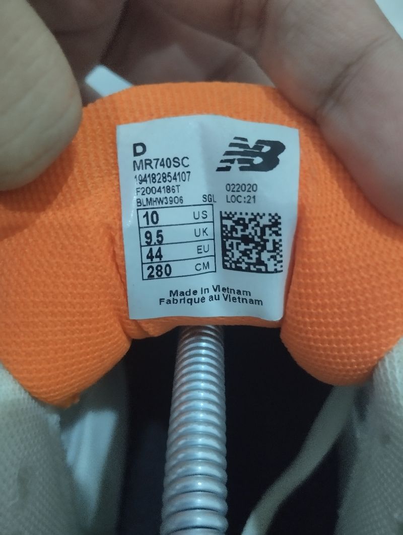 Nb 740 orange silver/metalic, foto 3
