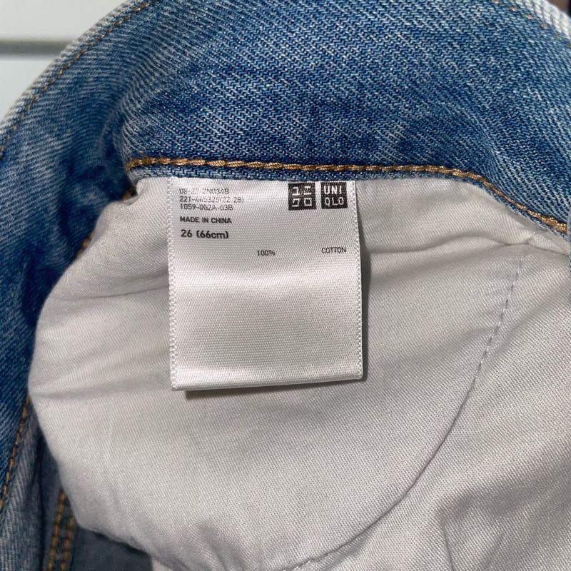 Shortpants denim uniqlo ripped, foto 3