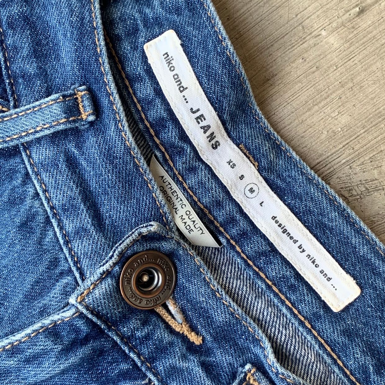 Y2K Jeans Pria blue, foto 2