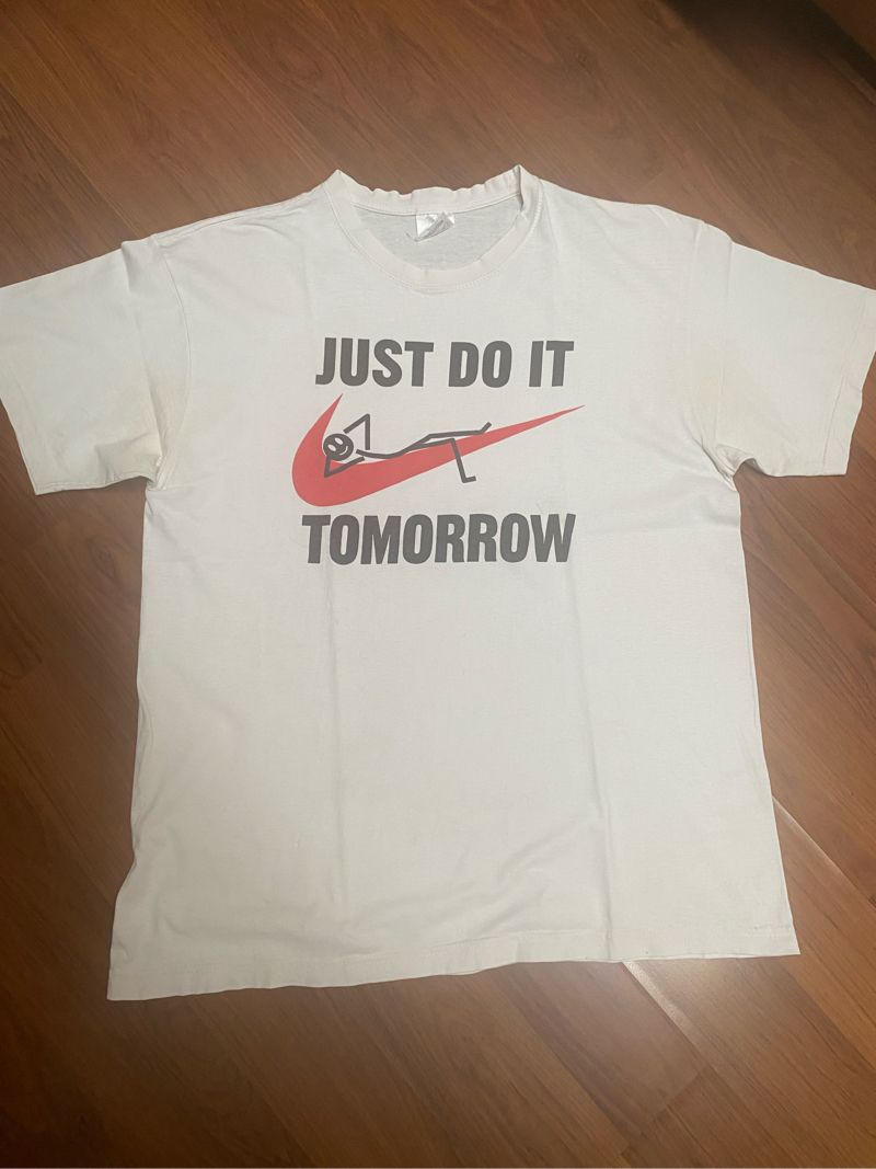 Just Do It parody tee, foto 2