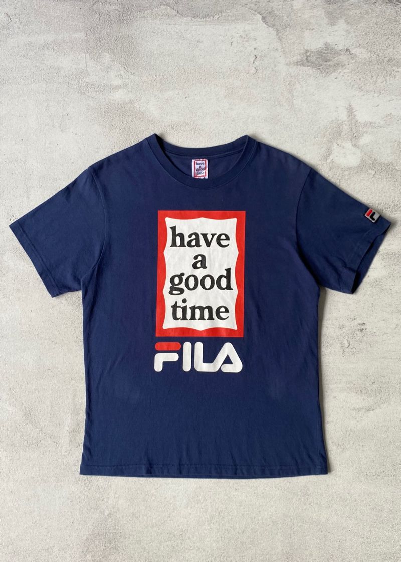 Kaos Have a good time x fila Preloved