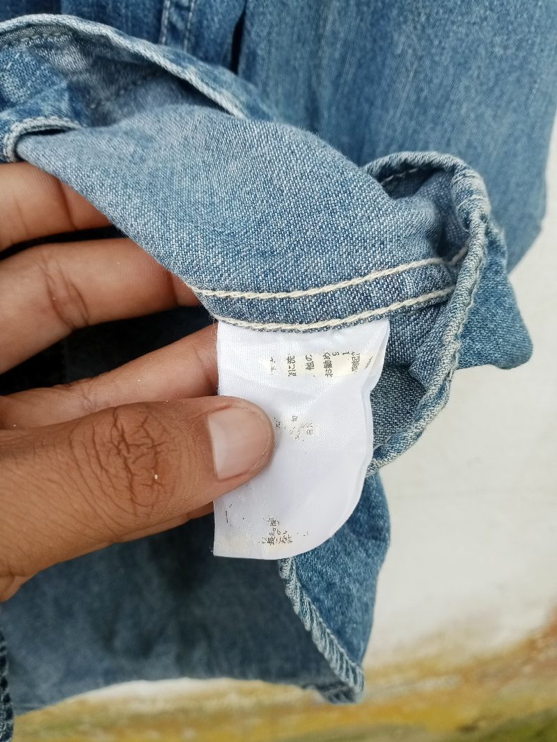 Uniqlo western denim, foto 4