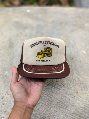 Streetwear Vintage Hat Pria brown