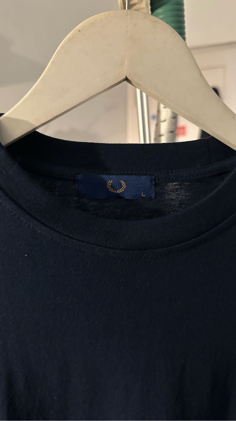 Longsleeve Fred perry Navy, foto 4