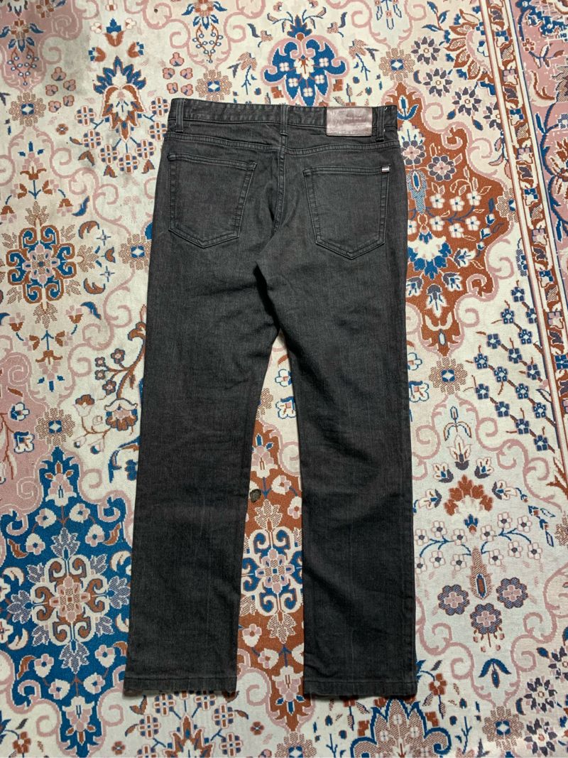 BLACK WASH JEANS POLHAM REGULAR FIT SECOND ORIGINAL, foto 8