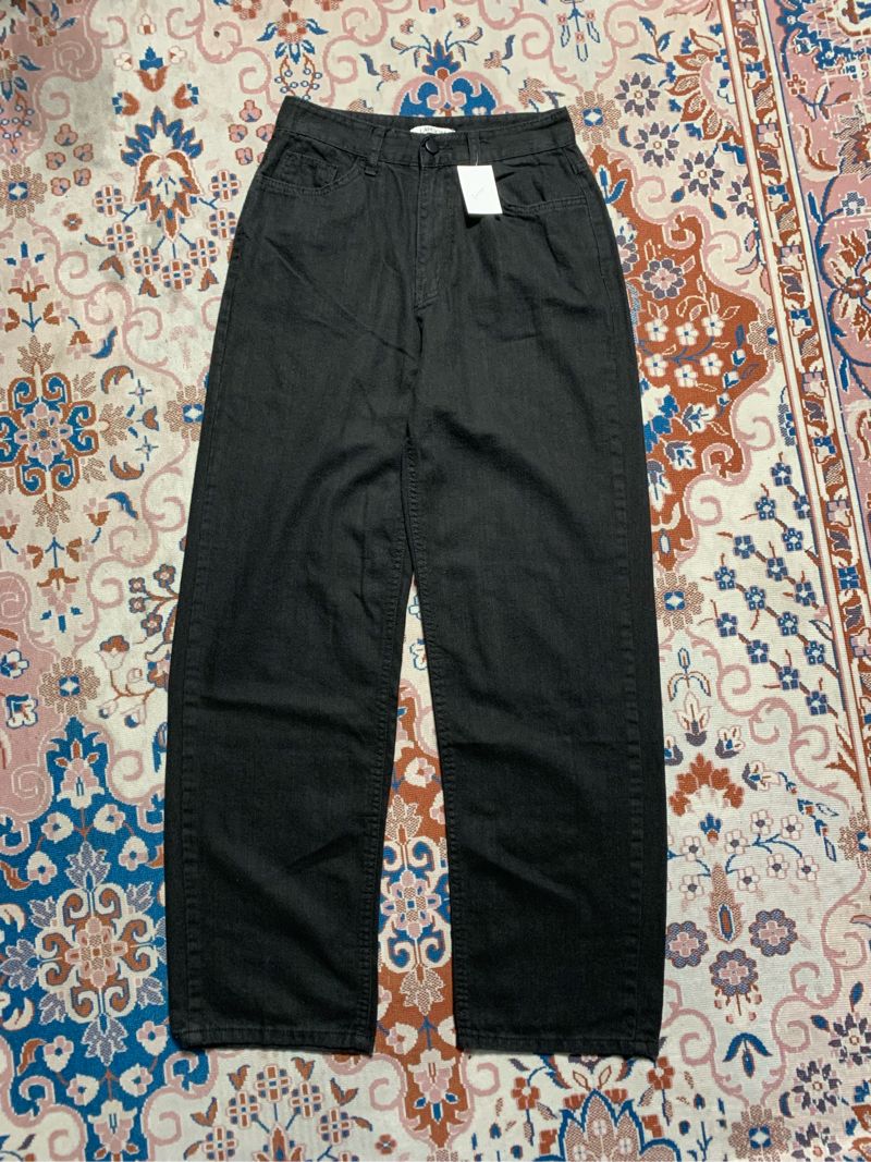 BLACK JEANS LAROOM BAGGY FIT SECOND ORIGINAL, foto 4