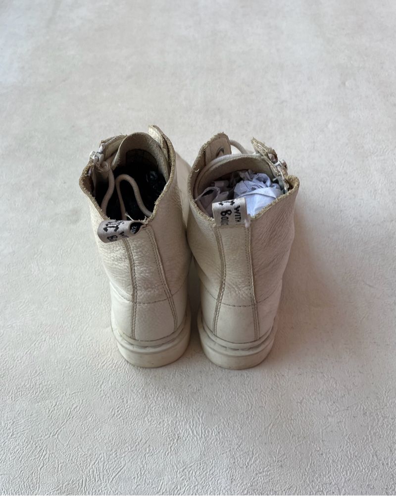 Dr martens 1460 pascal w/zip white, foto 5
