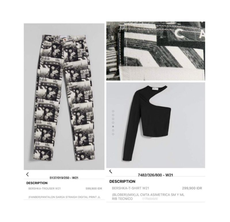 BERSHKA STRAIGHT LEG TROUSER, foto 3