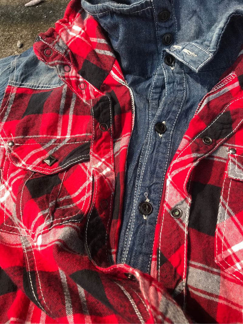 Semantic design plaid vkei punk, foto 5