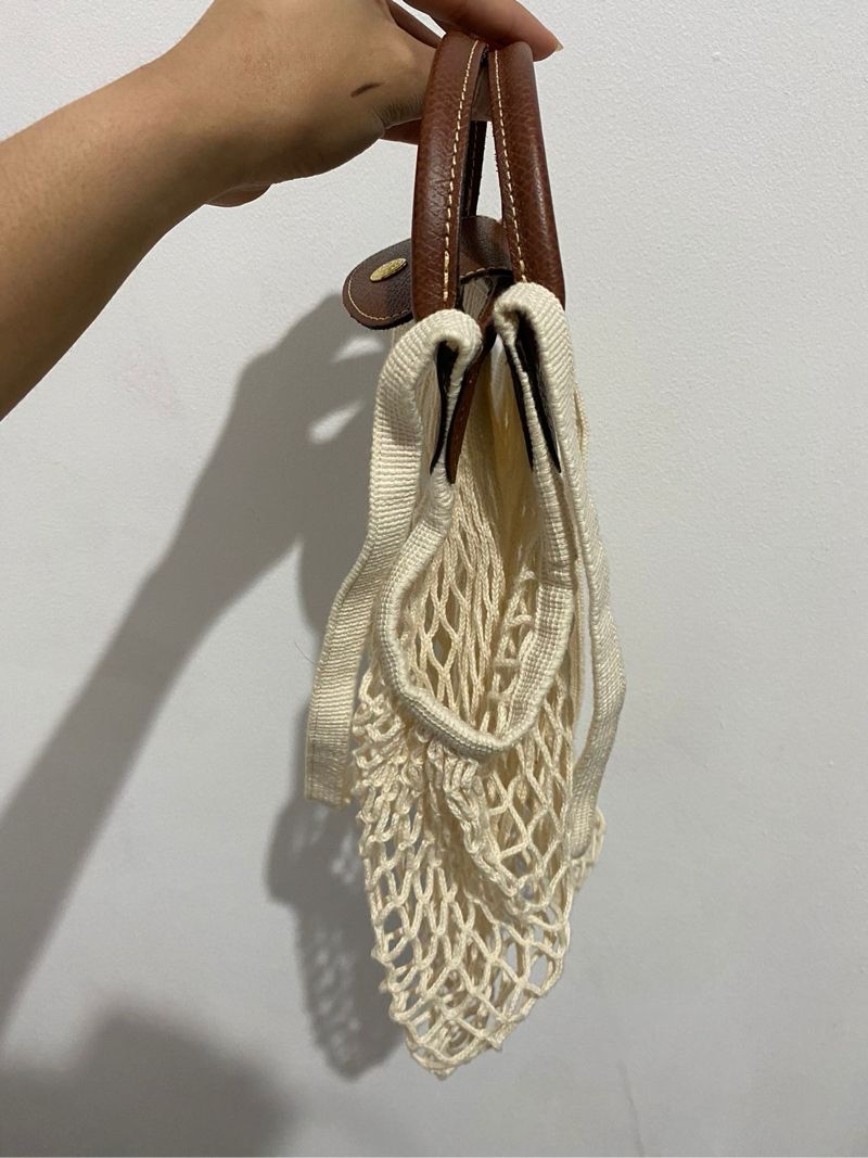 Tas Longchamp Le Pilage Mesh Top, foto 5