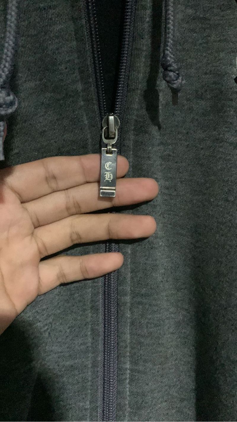 chrome hearts hoodie zipper, foto 3