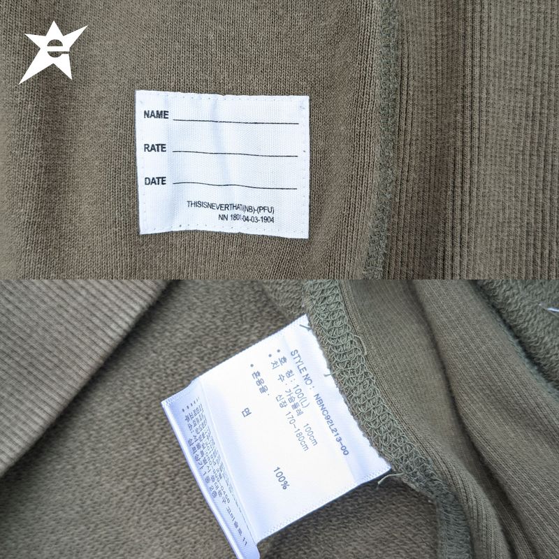 thisisneverthat Casual Sweater Pria green, foto 5