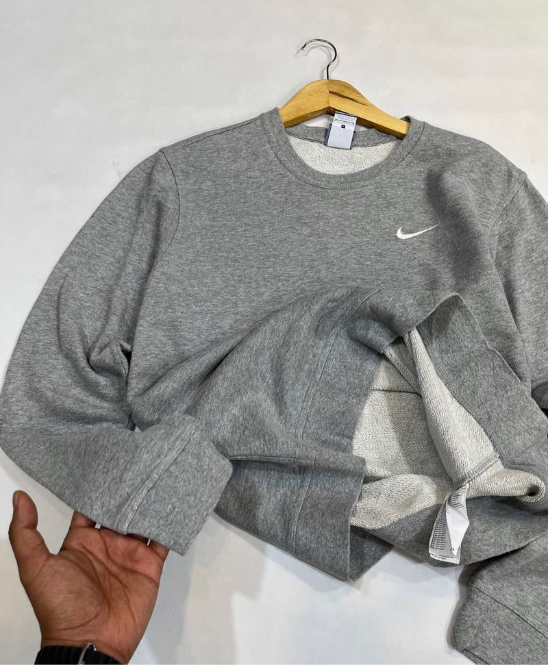 Nike Casual Sweatshirt Pria gray, foto 3