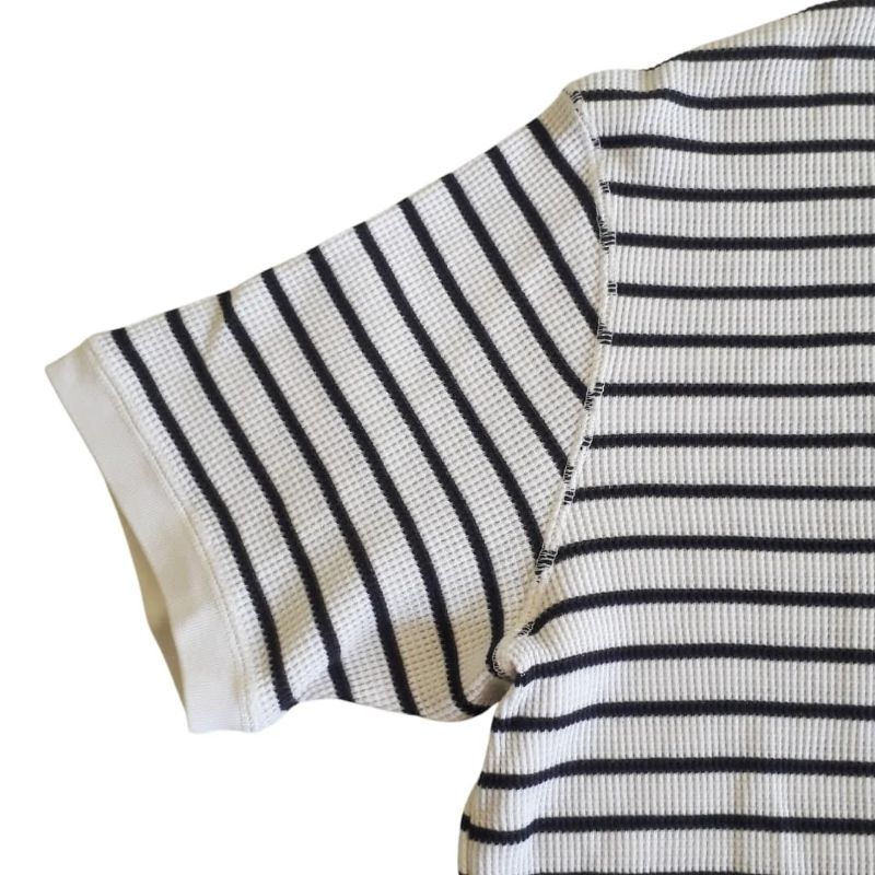 Stripe pattern oversize boxy tee, foto 3