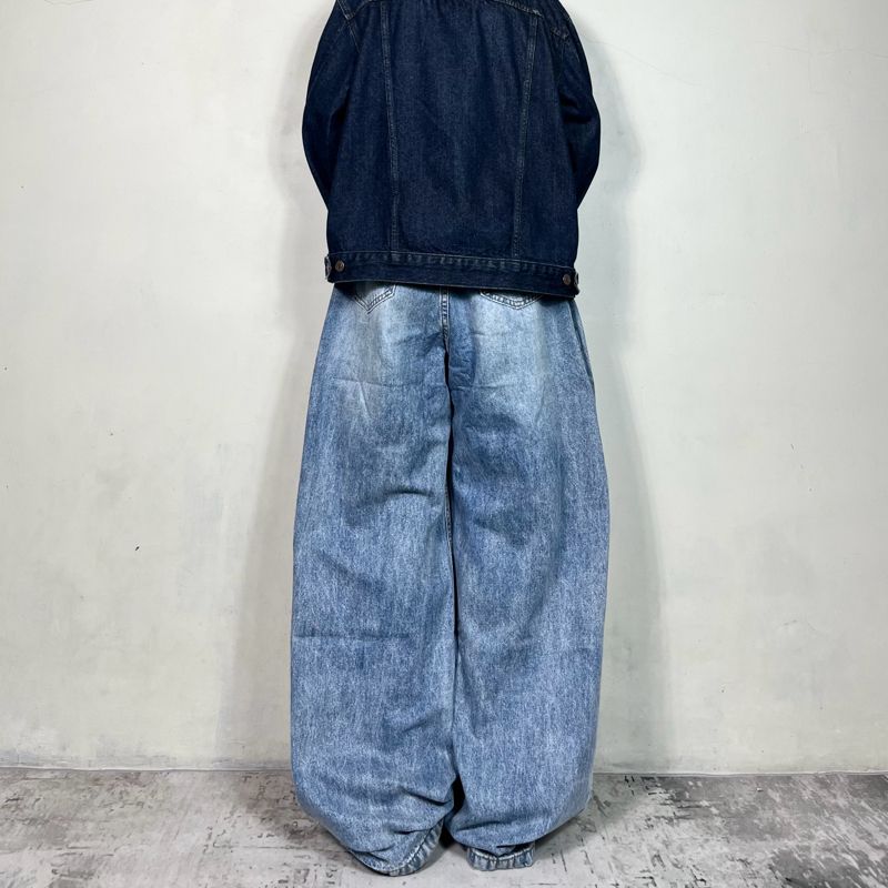 baggy jeasn blue washed, foto 2