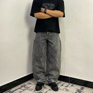 Uniqlo GU Black acid Baggy ballon jeans