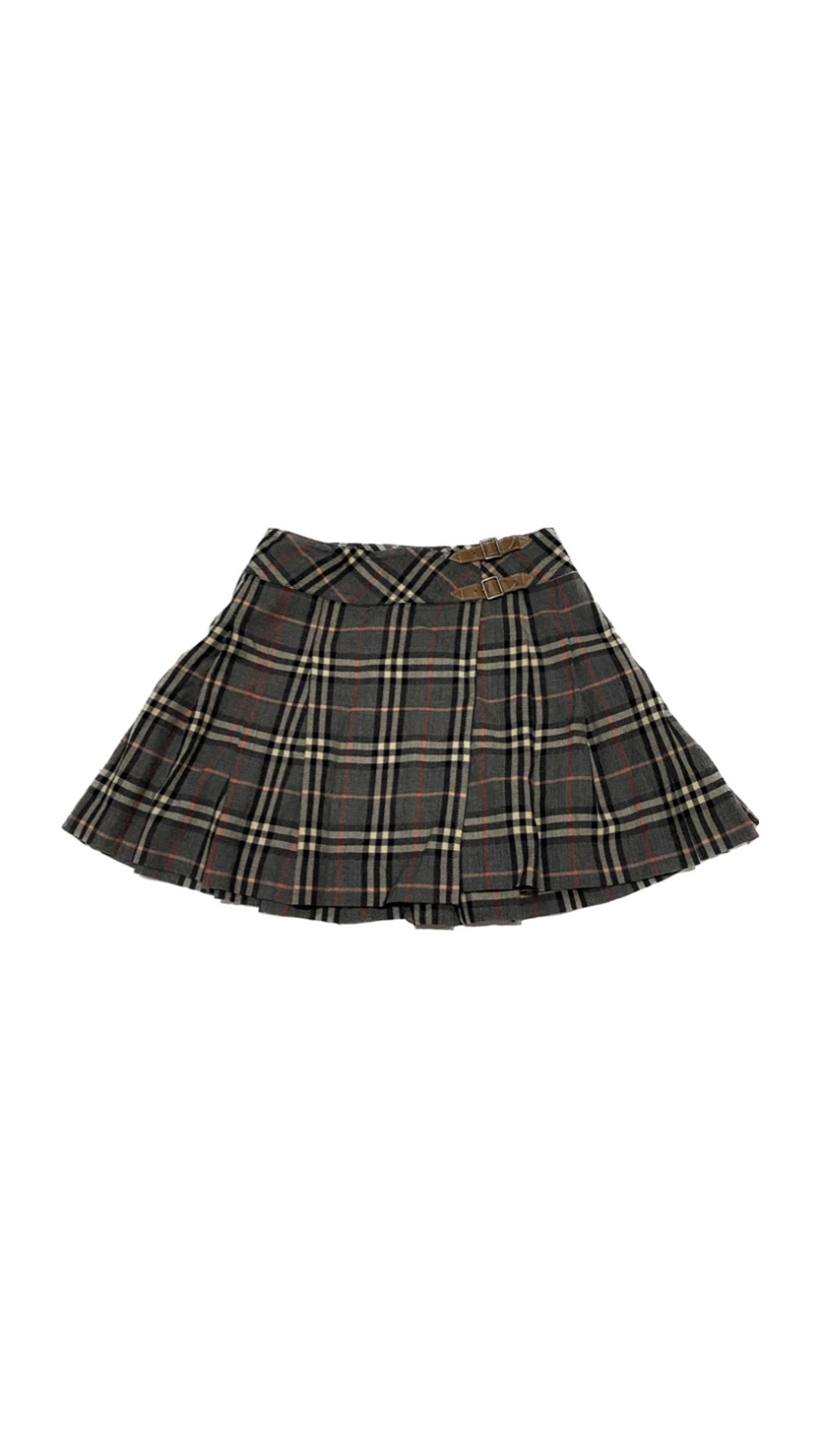 Vintage Burberry Blue Label Mini Pleated