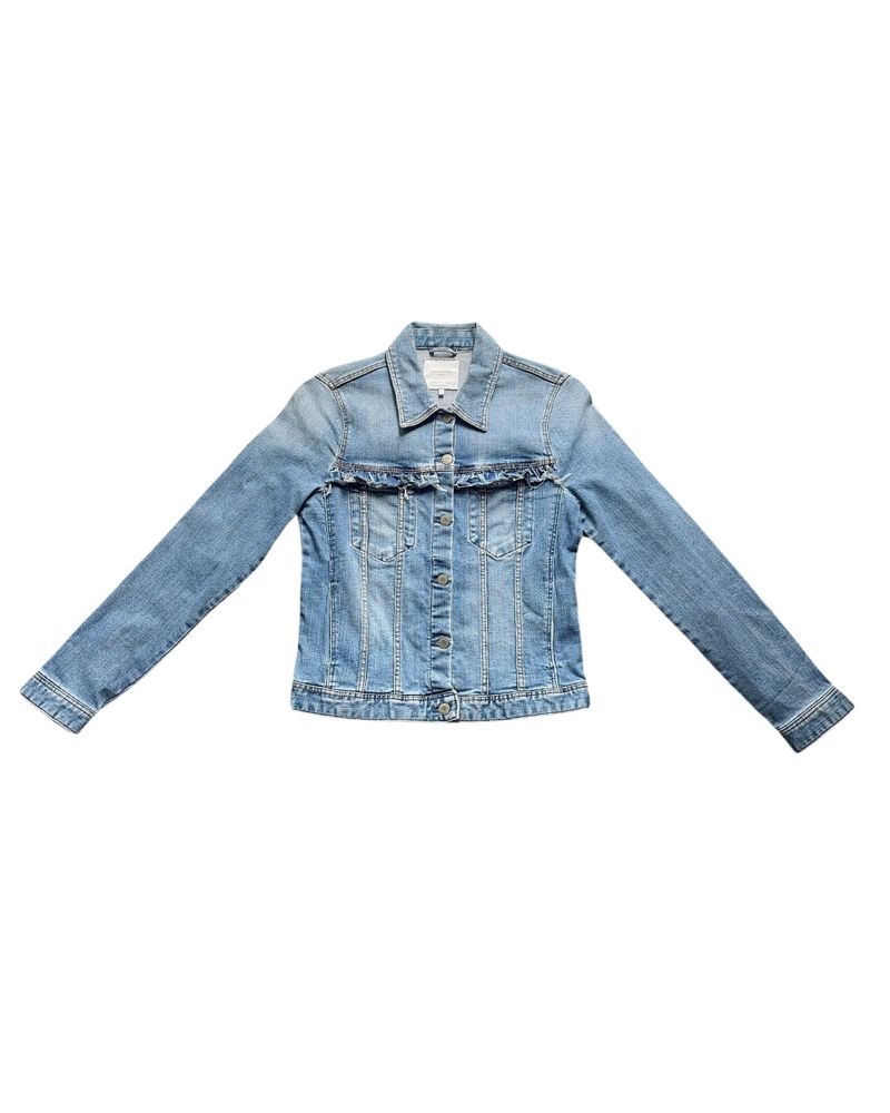 ZARA Denim Jacket Wanita ORIGINAL, foto 2
