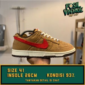 CLOT Cork x Nike Dunk Low SP 'Flax'