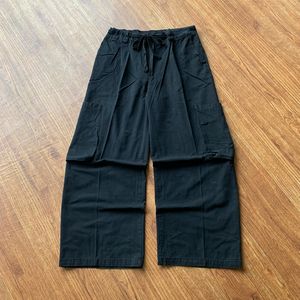 Shhb korea celana kargo katun tebal