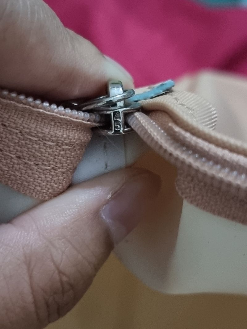 Authentic ‼️ Tas Longchamp Dusty Pink Long handle, foto 5