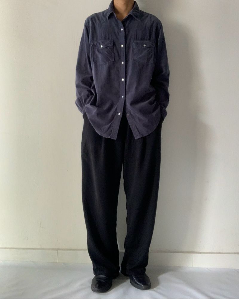 90s old navy corduroy shirt, foto 2