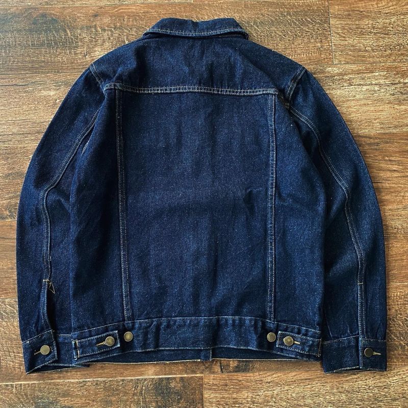 DARK BLUE BASIC TRCUKER JAKET, foto 2