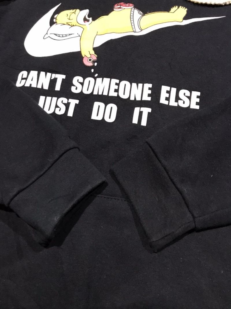 HOODIE NIKE X SIMPSONS NAVY, foto 4